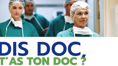 extrait d'un des visuels de la campagne "Dis doc t'as ton doc ? " ©CFAR
