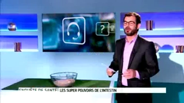 L'intestin : 100.000 milliards de bactéries, la surface d'un terrain de tennis