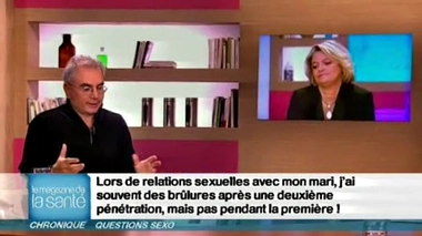 Lors de relations sexuelles avec mon mari, j’ai souvent des brûlures...