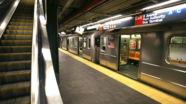 Photo du métro new yorkais.