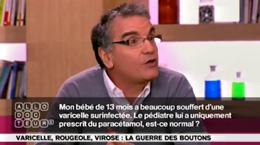 Varicelle : seulement du paracétamol comme traitement ?