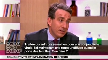 Conjonctivite : liée aux lentilles de contact ?