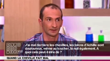 Cheville : des tendons d'Achille douloureux ?