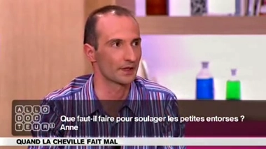 Cheville : que faire en cas d'entorse ?