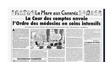 Ordre des Médecins : les révélations dérangeantes du Canard Enchaîné