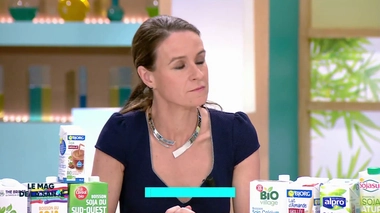 "Bien choisir son lait végétal", chronique d'Angélique Houlbert, diététicienne, du 22 mars 2019
