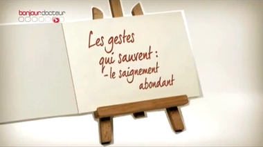 Gestes qui sauvent : le saignement abondant