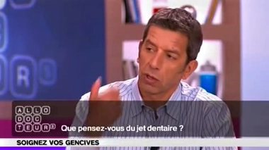 Gencives : un jet dentaire ?