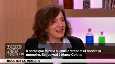 Mémoire : les bienfaits de la cuisine ?