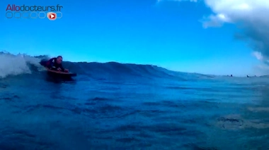 La passion du surf malgré le handicap