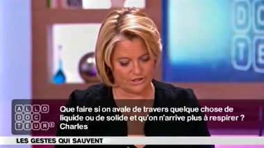 Quand on avale de travers