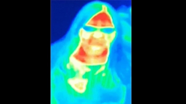 Empreinte thermique de Gil Ball / © Gil Ball