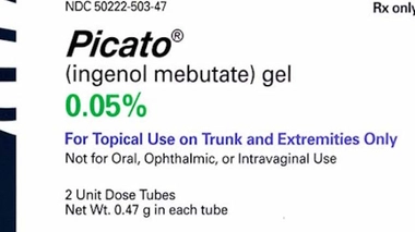 Kératose solaire : un traitement par gel suspendu du marché