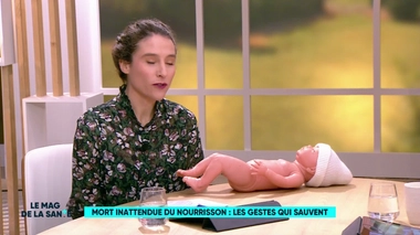 Mort inattendue du nourrisson : le point sur les gestes d'urgence et de prévention