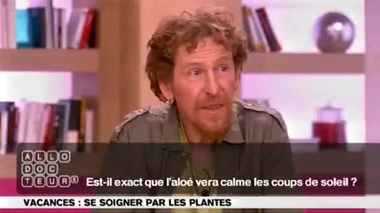 De l'aloé vera contre les coups de soleil ?