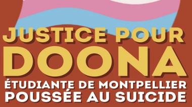 Colère et indignation après le suicide de Doona, étudiante trans de 19 ans