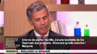 Une tendinite de De Quervain ?