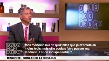 Tendinites : un arrêt du sport indispensable ?