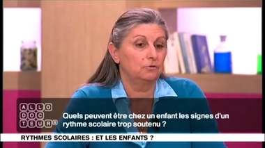 Peut-on parler de rythme scolaire ?