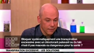 Bloquer la transpiration, mauvais pour la santé ?