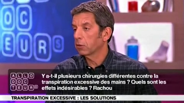 Transpiration excessive : des solutions en chirurgie ?