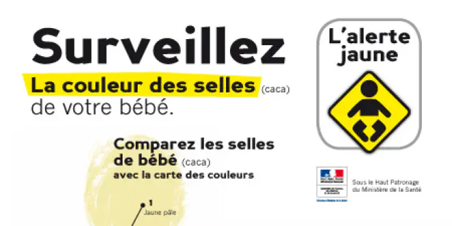 Affiche de la campagne Alerte jaune