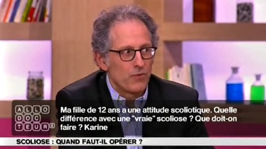 Scoliose : une attitude scoliotique ?