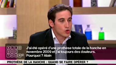 Prothèse de hanche : toujours douloureuse ?