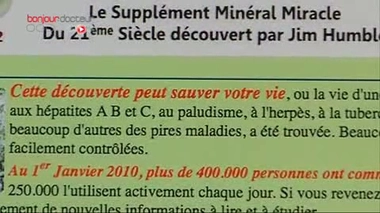 Alerte sanitaire : mise en garde contre le « MMS »