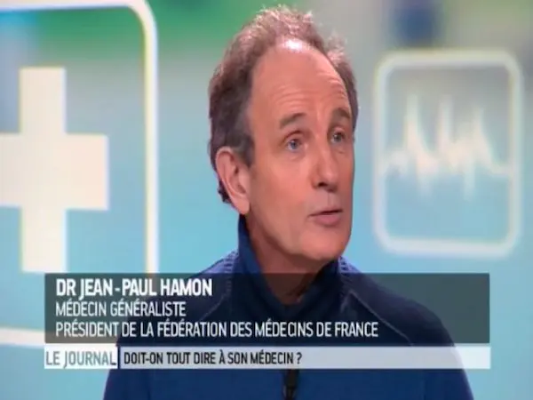 Dr Jean-Paul Hamon, médecin généraliste, président de la Fédération des médecins de France
