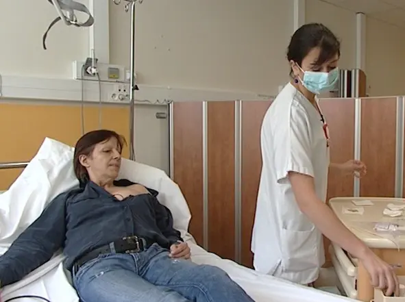 C. Georgin souffre d'un cancer du sein depuis 2007