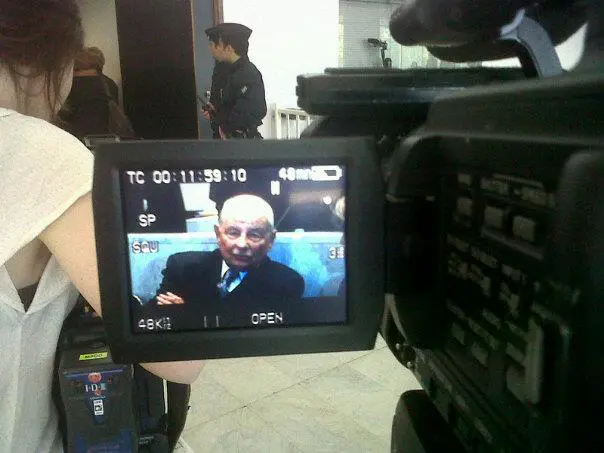 Jacques Servier au premier jour de son procès pénal au tribunal de Nanterre