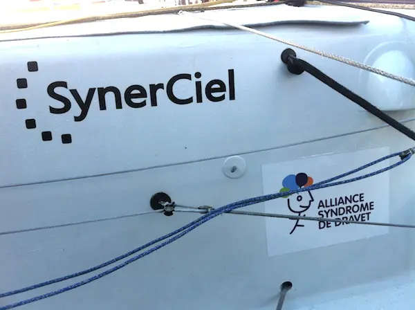 Trois skippers soutiennent l'Alliance Syndrome de Dravet