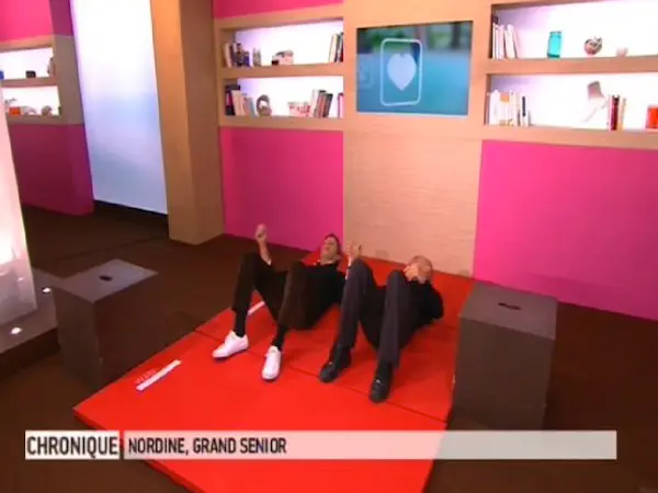 Travail des abdominaux et des quadriceps