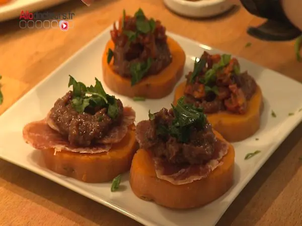 Tapas Lomo/Chorizo et leur mix de canneberges