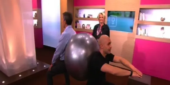 Exercice à réaliser après une entorse du genou