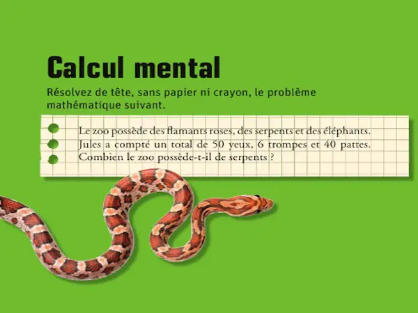 K - Calcul mental © PlayBac