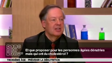 Alimentation des personnes âgées : trop de cholestérol ?