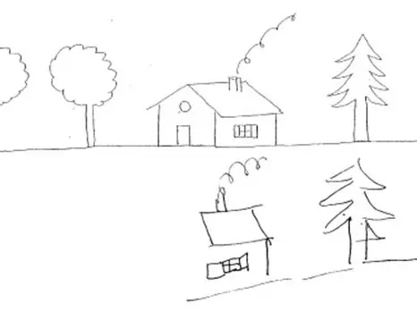 Un patient souffrant de négligence spatiale omet de recopier les éléments situés à gauche d'une figure © PICNIC LAB – ICM