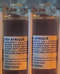Le sérum FAV-AFRIQUE (DR)