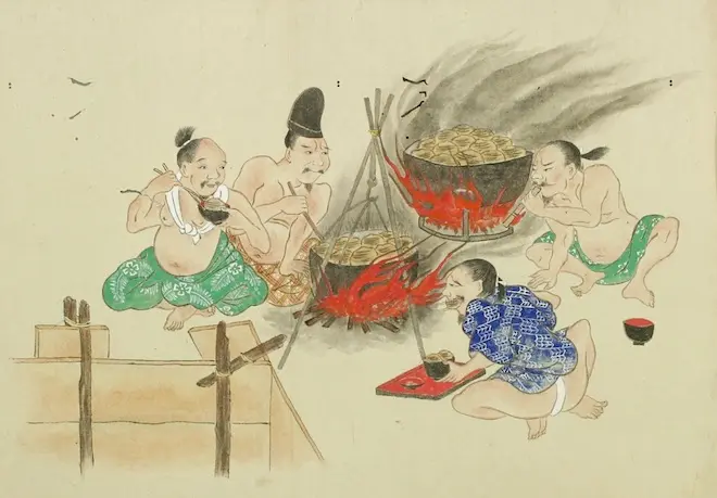 Dans le He-gassen (屁合戦), un régime spécial est imposé aux combattants. Avec suffisamment de glucides lents, de grands volumes de gaz pourraient être faiblement odorants !