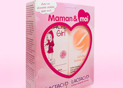 Le pack "Maman et moi", de la marque Lactacyd