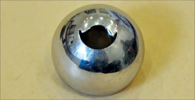 L'élément de prothèse responsable de l'intoxication au cobalt (source : The Lancet)