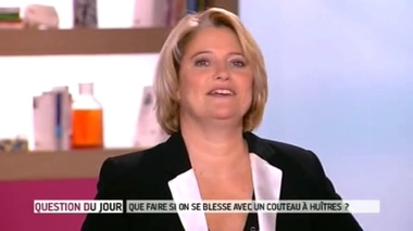 Que faire si on se blesse avec un couteau à huîtres ?