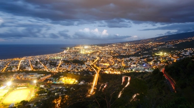 Image d'illustration. Vue sur la ville de Saint-Denis, La Réunion.