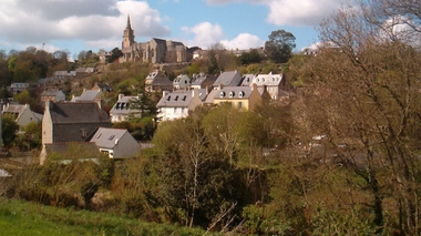 Vue de Lannion. ©Wikicommons