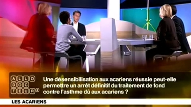 Allergie aux acariens : désensibilisation