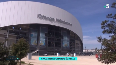 Le Vélodrome de Marseille transformé en mégacentre de vaccination