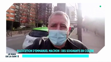 "Fatigue" et "colère” : des soignants réagissent à l’allocution du Président