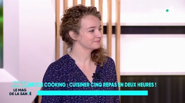 Batch cooking : cuisiner cinq repas en deux heures !
